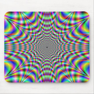 throbbing - optische Täuschung Mousepad
