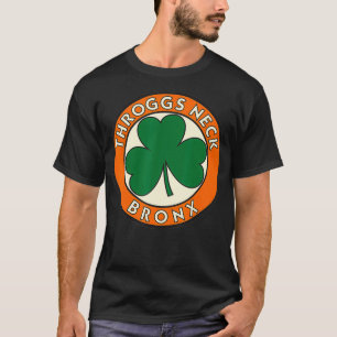 Throggs Neck Bronx NY Irish Kleeblatt Vintag T-Shirt
