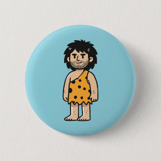 Throk Höhlenmensch Button