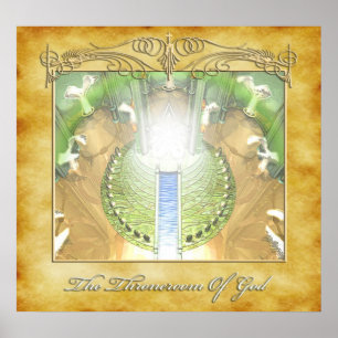 Thron-Raum-Plakat Poster