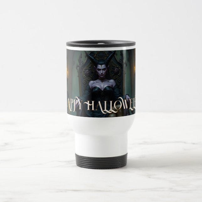 Throndemon Queen in Candlelight Reisebecher (Mittel)