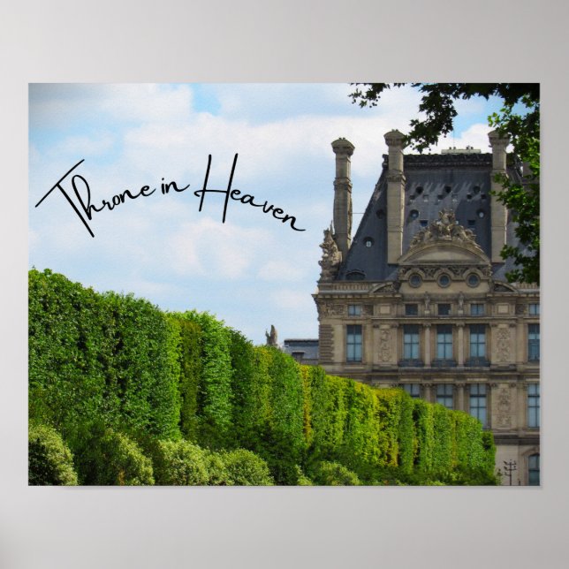 Throne in Heaven Poster (Vorne)
