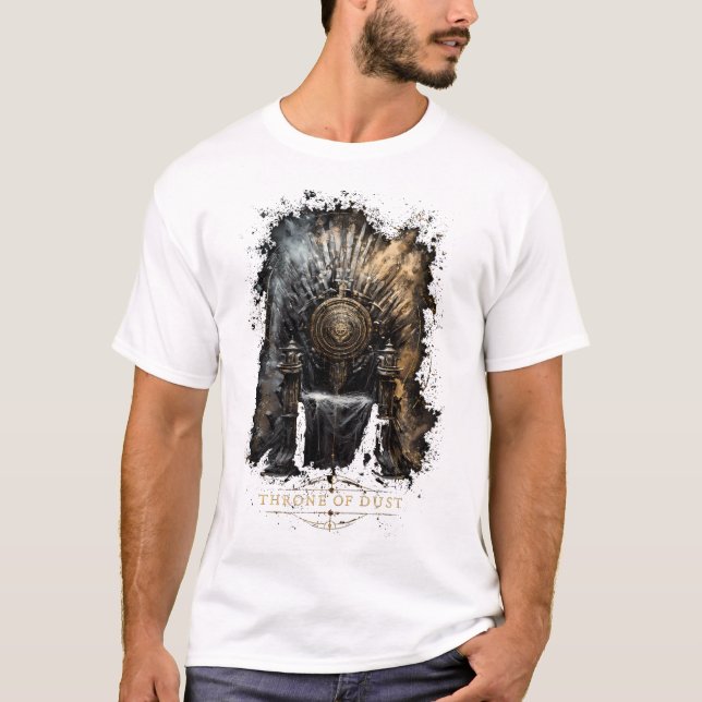 Throne of Dust Dark Fantasy T-Shirt (Vorderseite)