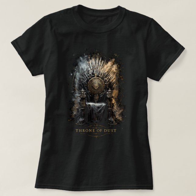 Throne of Dust Dark Fantasy Women's T-Shirt (Design vorne)