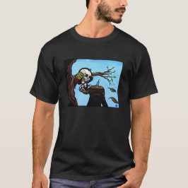 Thronend - das originale Skullbird-Gemälde  T-Shirt