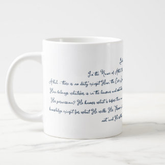 Thronvers Jumbo-Tasse