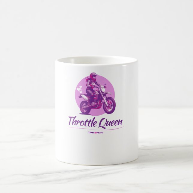 Throttle Queen Coffee Mug (Centre)