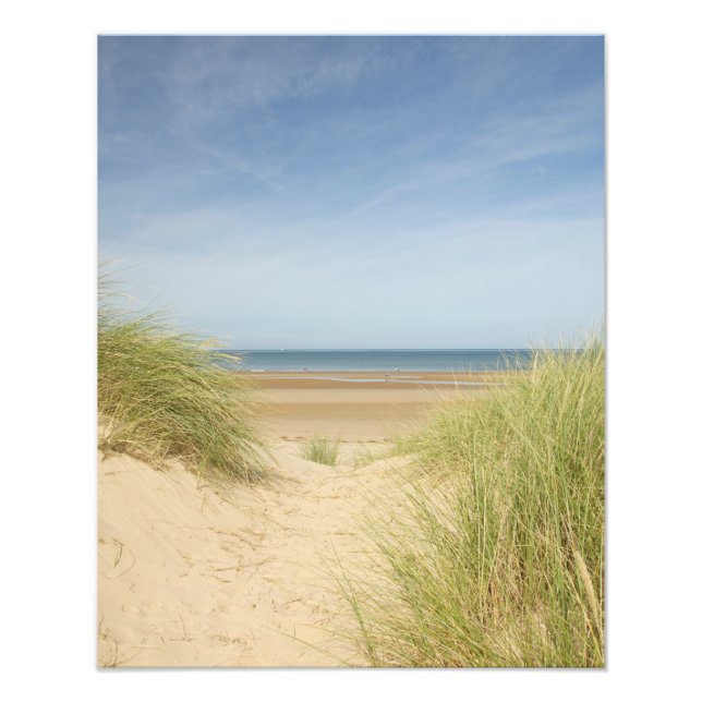 Through the Dunes to the Sea, Holkham Fotodruck (Vorne)