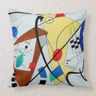 Throughgoing Linie durch Wassily Kandinsky Kissen