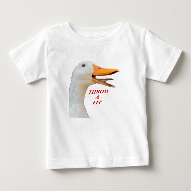 Throw A Fit Baby T-shirt (Vorderseite)