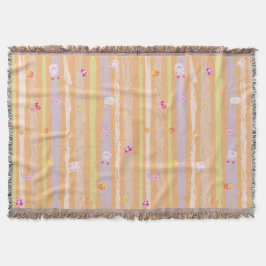 Throw Blanket – Baby Joy & Creatures Pastel Animal Decke