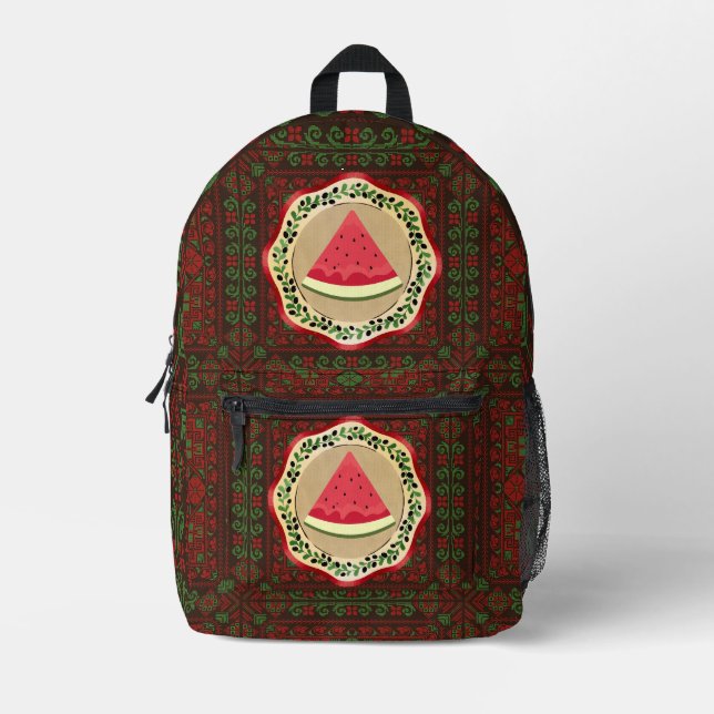 Throw Blanket Bedruckter Rucksack (Vorderseite)