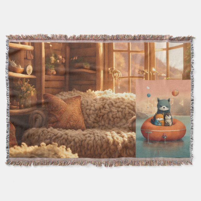 Throw Blanket Decke (Vorderseite)