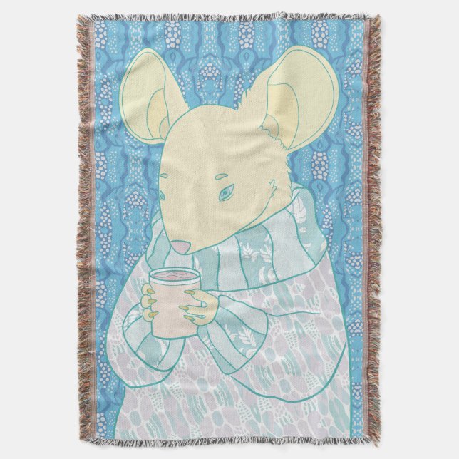 Throw Blanket Decke (Vorderseite Vertikal)