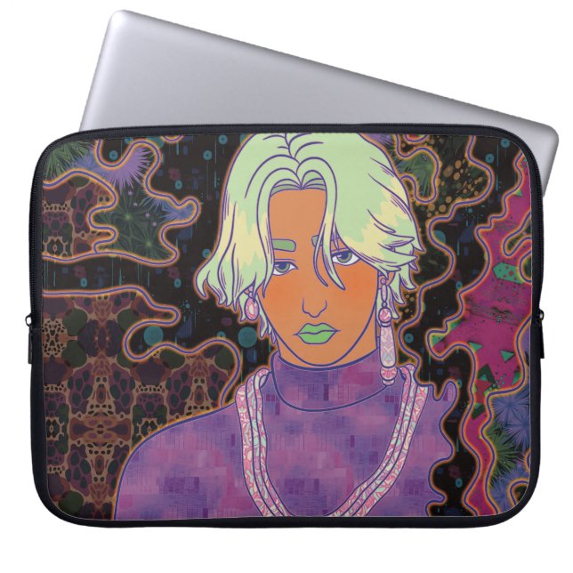 Throw Blanket Laptopschutzhülle (Vorderseite)