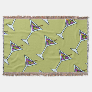THROW BLANKET - MARTINI-DESIGN DECKE