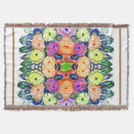 Throw Blanket Polycromatic Decke