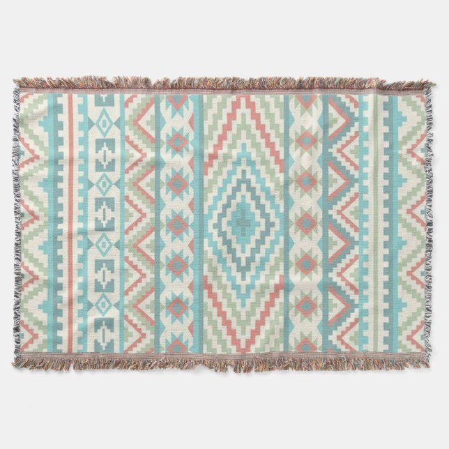 Throw Blanket/Tribal Muster Decke (Vorderseite)