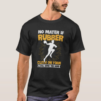 Throw Foor oder gehen Sie Zuhause-Quote für einen  T-Shirt