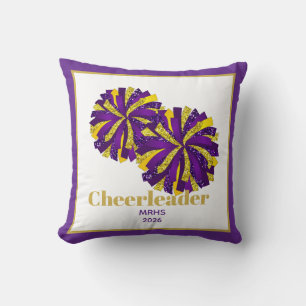 Throw Kissen Cheerleader Pom Poms personalisiert