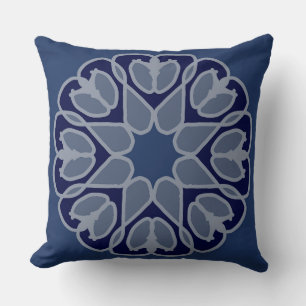 Throw Kissen, ein klassisches Stoffmuster-Design Kissen