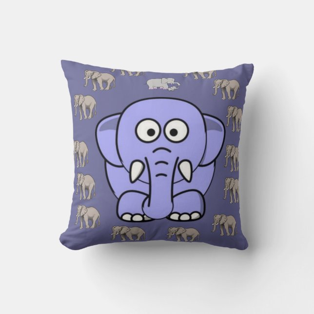 Throw Kissen Elephant (Vorderseite)
