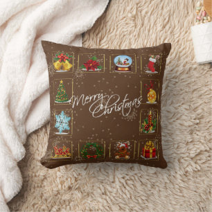Throw-Kissen für Weihnachtselemente Kissen