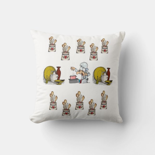 Throw Kissen Küche (Vorderseite)