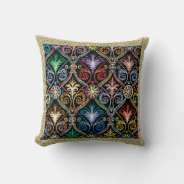 Throw Kissen mehrfarbiges Jewel Design