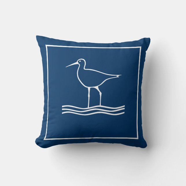 Throw Kissen Sandpiper (Vorderseite)