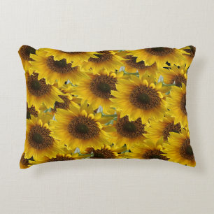 Throw Kissen Sonnenblume