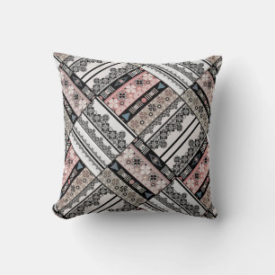 Throw Kissen Tribal Ethno traditionell geometrisch