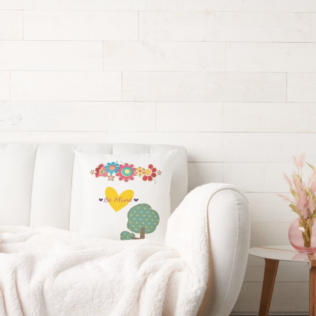 Throw Kissen Valentinstag Sei mein (Liege)