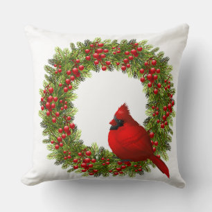 Throw Kissen Weihnachts-Kardinal-Kissen