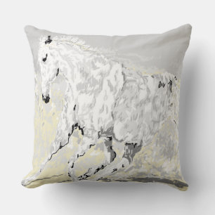 Throw Kissen: Wilder Stallion Kissen