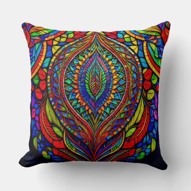 Throw Pillow 20"x20" Kissen (Vorderseite)