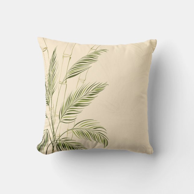 Throw Pillow-Bamboo Kissen (Vorderseite)