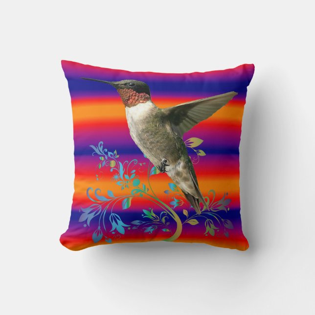 Throw Pillow Bird Kissen (Vorderseite)