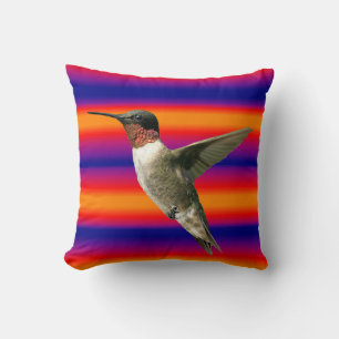 Throw Pillow Bird Kissen