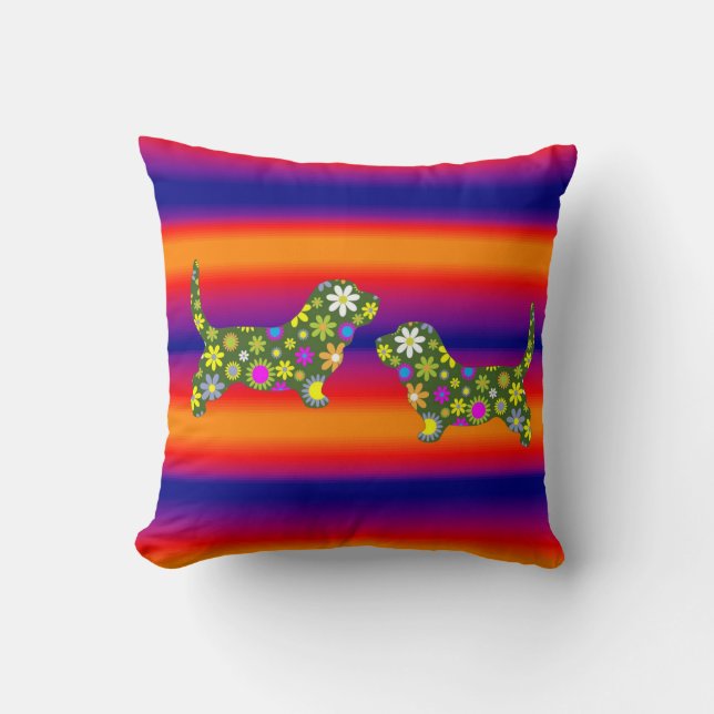 Throw Pillow Bird Kissen (Vorderseite)