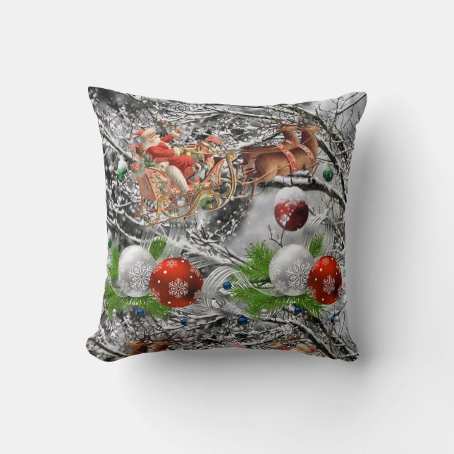 Throw Pillow Christmas Kissen (Vorderseite)
