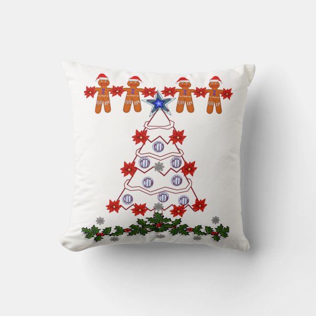 Throw Pillow Christmas Kissen (Vorderseite)