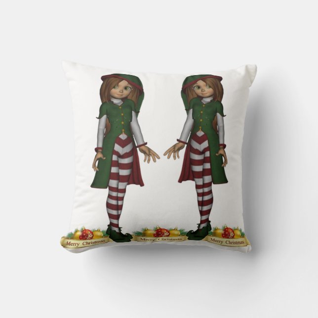 Throw Pillow Christmas Kissen (Vorderseite)