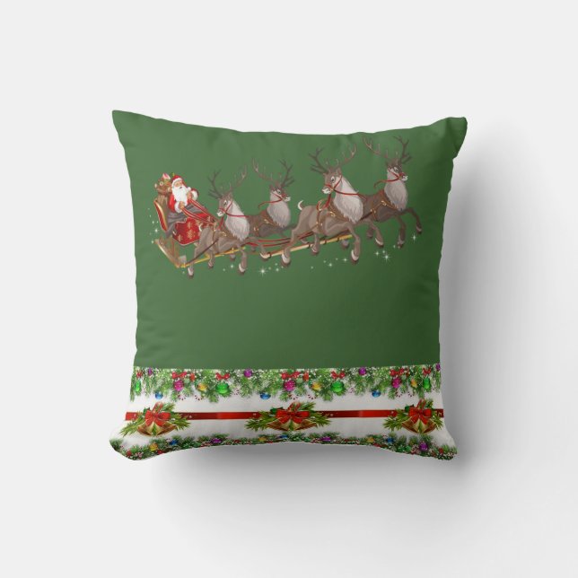 Throw Pillow Christmas Kissen (Vorderseite)
