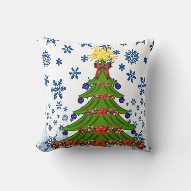 Throw Pillow Christmas Kissen (Vorderseite)