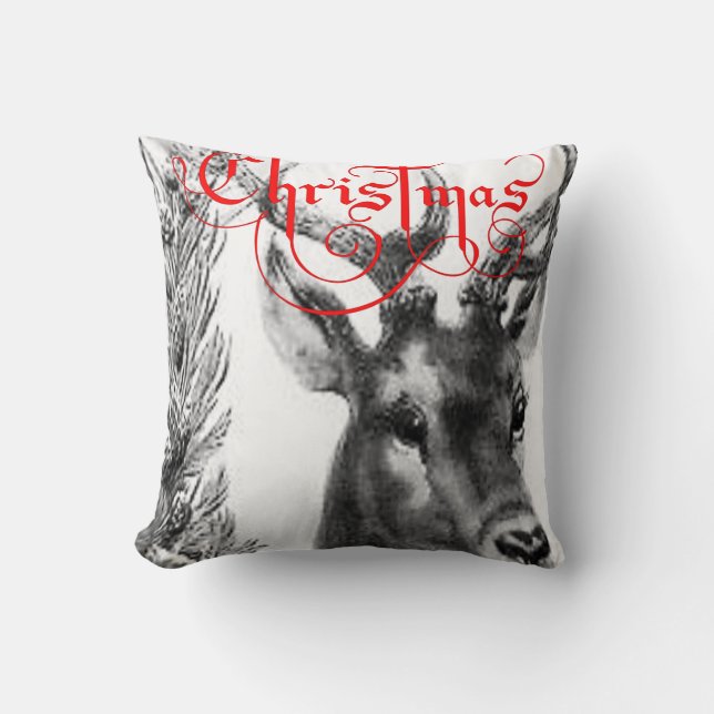 Throw Pillow Christmas Kissen (Vorderseite)