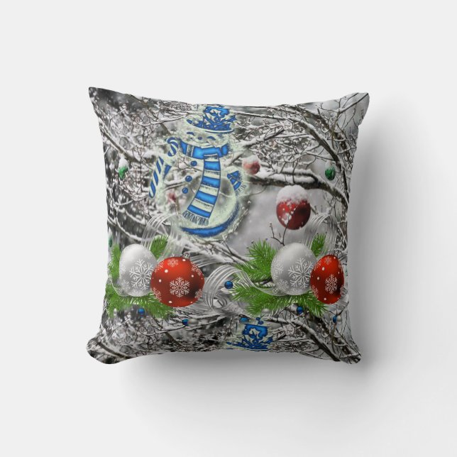 Throw Pillow Christmas Kissen (Vorderseite)