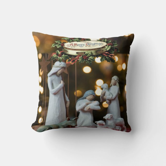 Throw Pillow Christmas Kissen (Vorderseite)