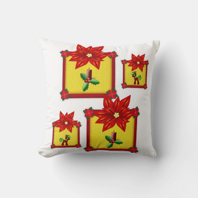 Throw Pillow Christmas Kissen (Vorderseite)