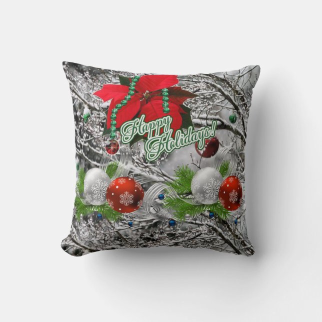 Throw Pillow Christmas Kissen (Vorderseite)